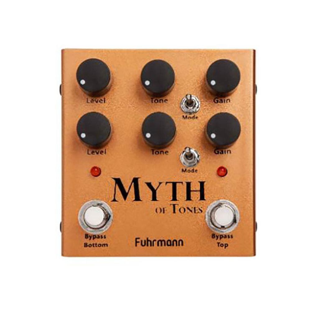 Pedal Fuhrmann Myth of Tones Distorção Com 2 Canais
