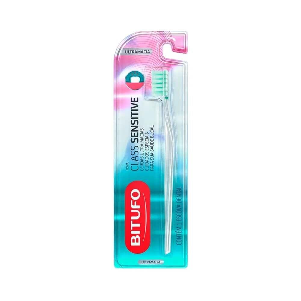 Bitufo Class Sensitive Ultra Macia Escova Dental Cores Sortidas