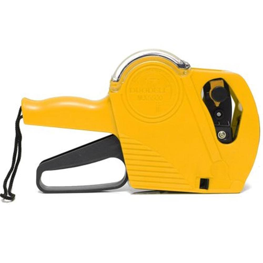 Etiquetadora Rotulador Manual 8 Dígitos Etiquetas Amarelo