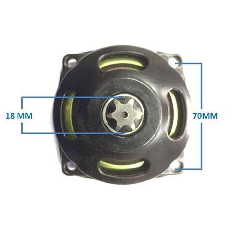 Campana Plato Pinhão Mini Moto Quadriciclo 49cc  Grossa  6 dentes