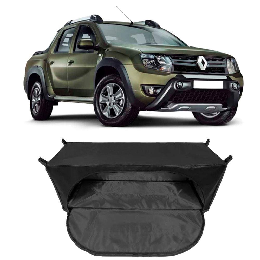 Bolsa Para Caçamba Bag Maleiro Renault Oroch Pickup Mala Impermeável 285 Litros Carrhel