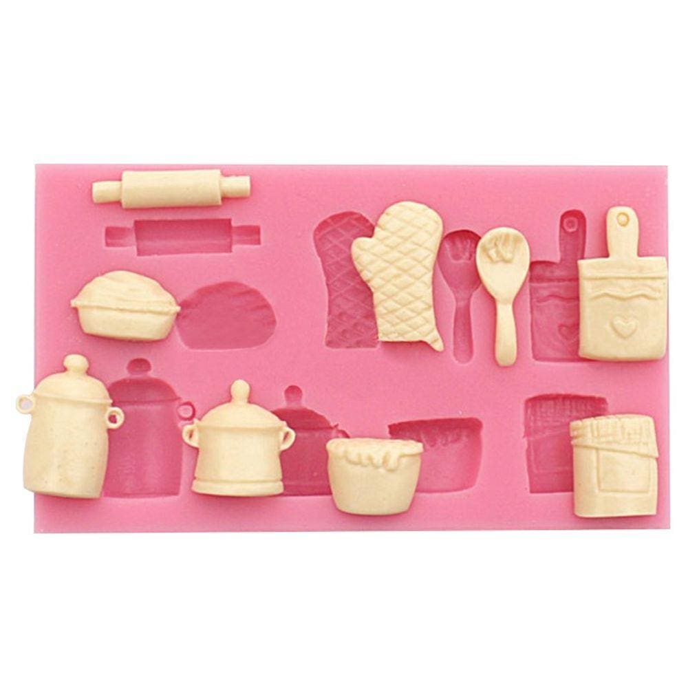 Molde De Silicone Kit Cozinha