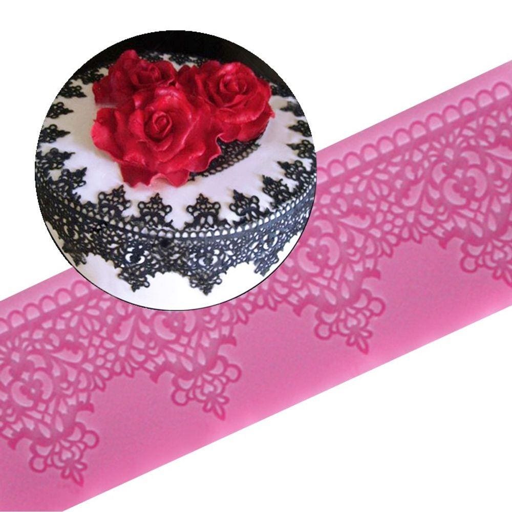 Tapete De Silicone Renda