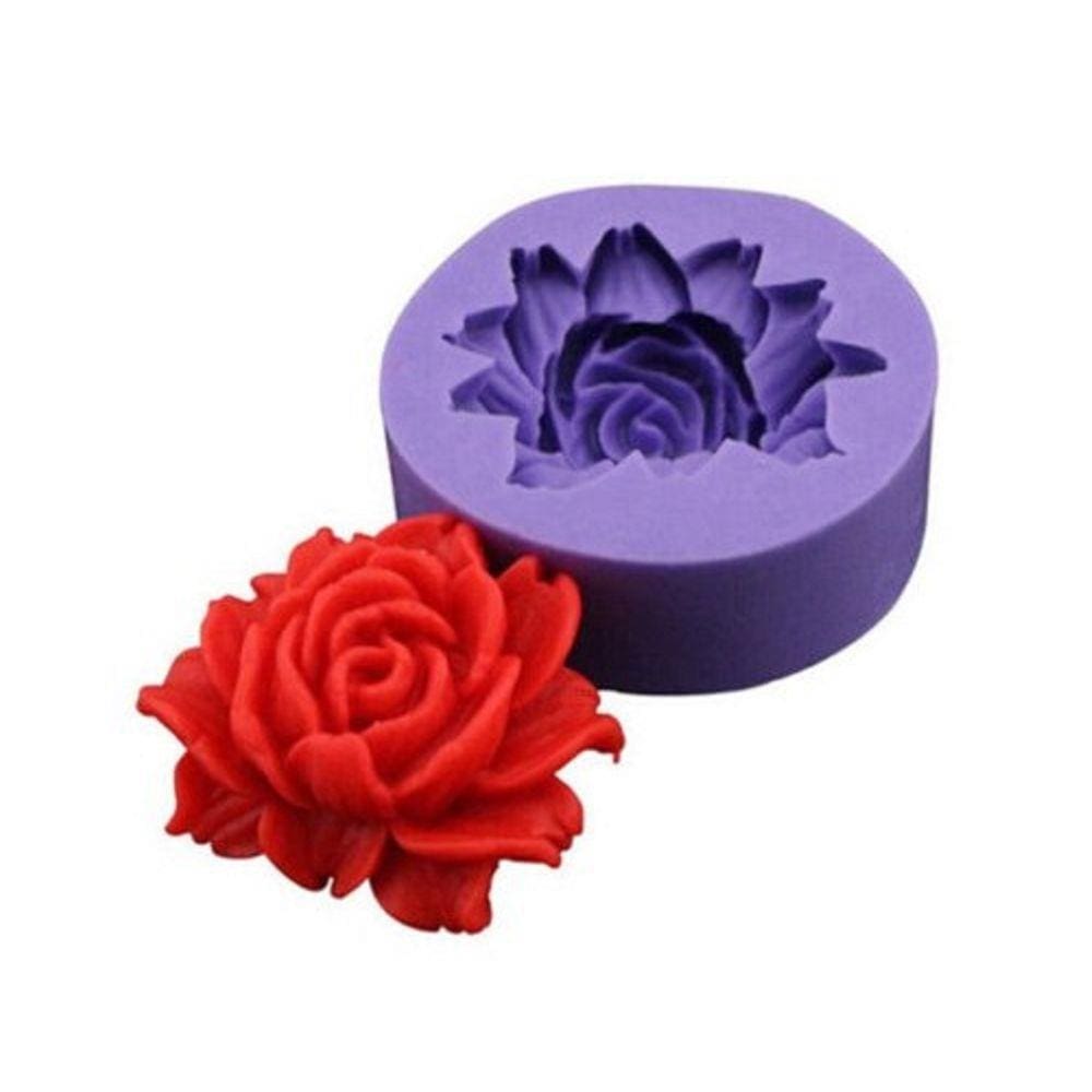 Molde De Silicone Flor