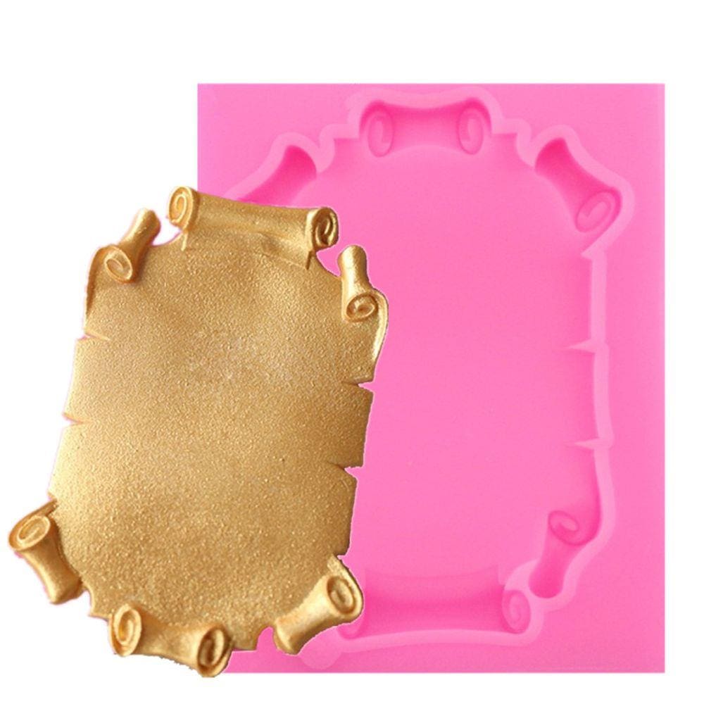 Molde De Silicone Pergaminho