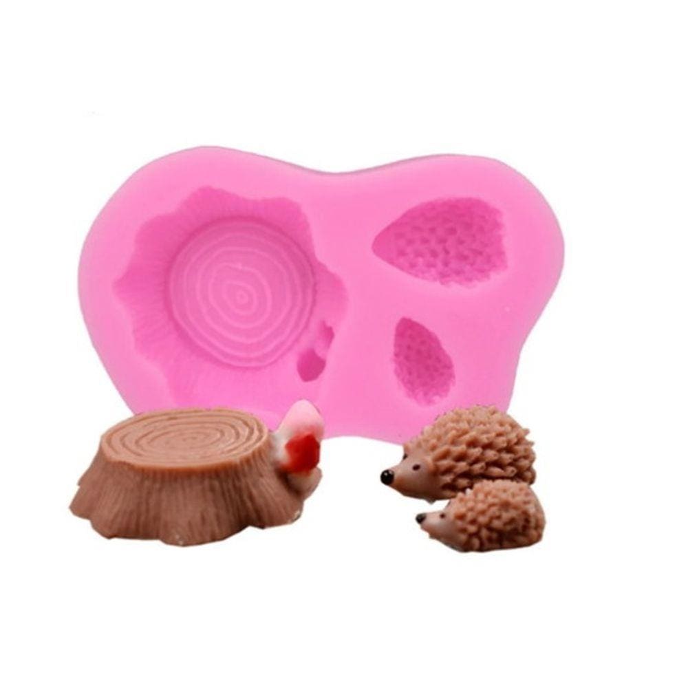 Molde De Silicone Porco Espinho