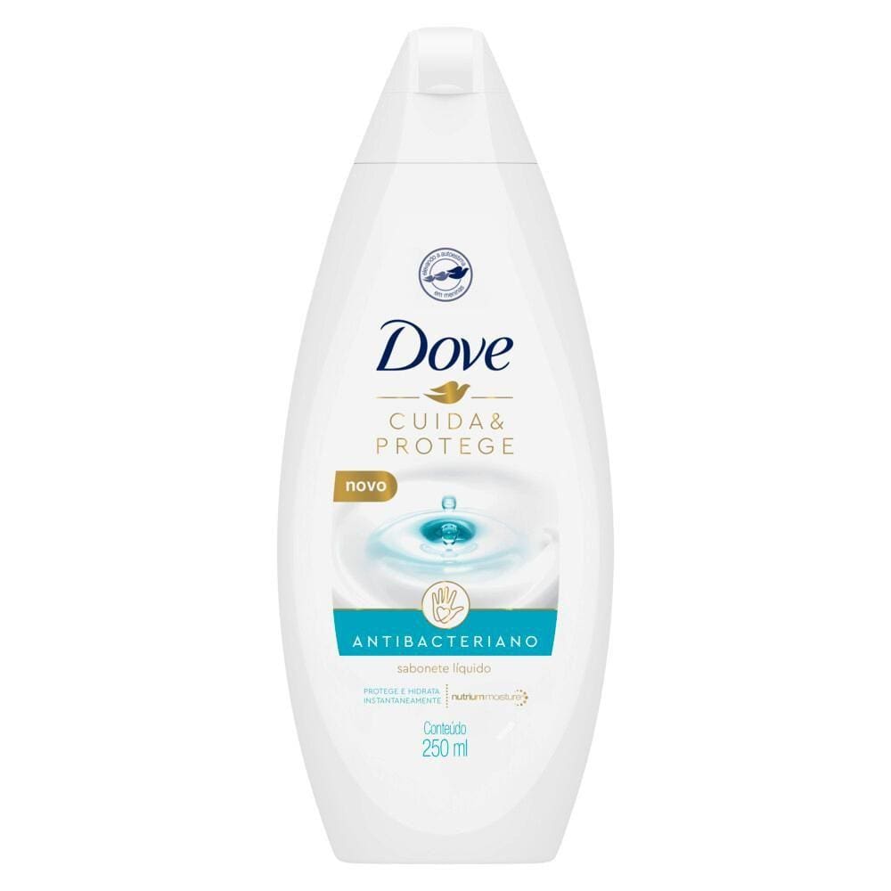 Sabonete Líquido Dove Antibacteriano Cuida & Protege 250ml