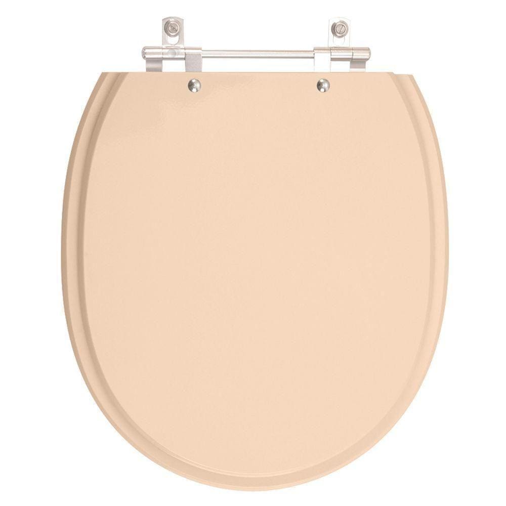 Assento Sanitario Village Rosa Floral para Vaso Deca