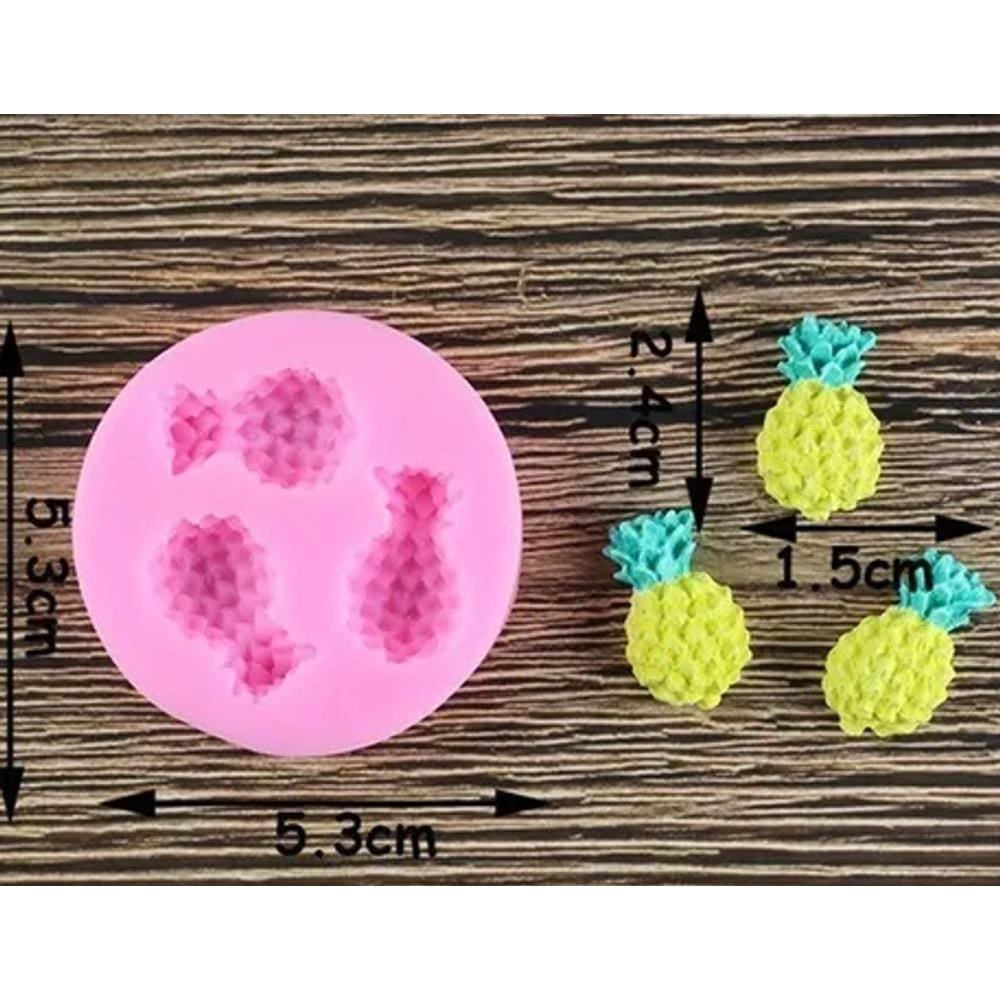 Molde De Silicone Abacaxi