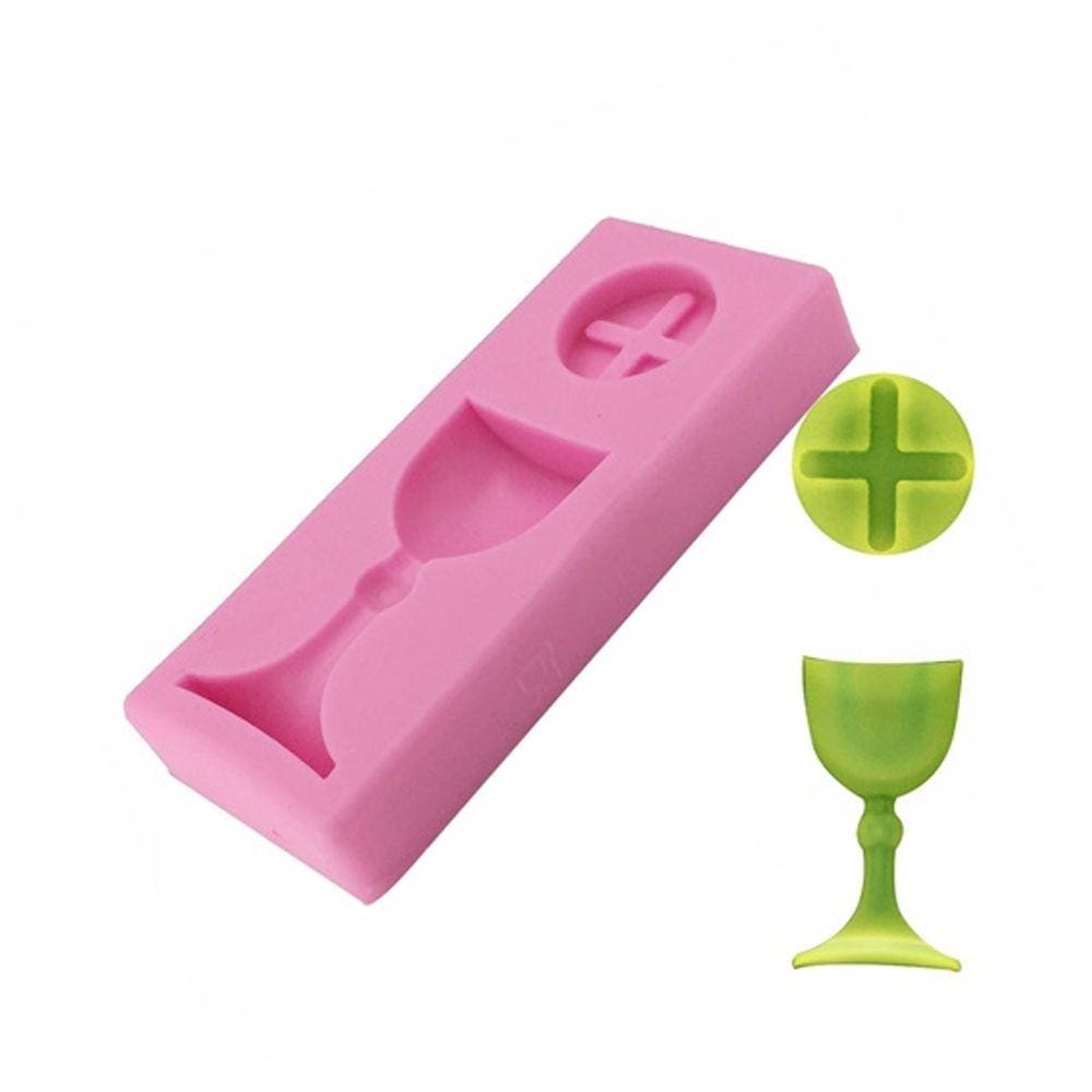 Molde De Silicone Primeira Comunhão, Batizado, Religião, Óstia, Cálice