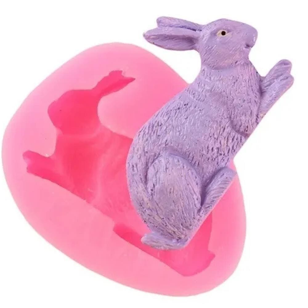 Molde De Silicone Páscoa, Coelho
