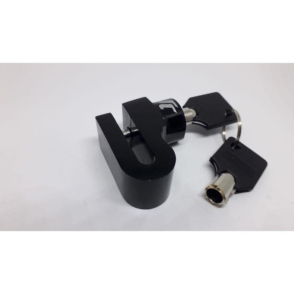 Cadeado Antifurto Trava Disco De Freio Moto Universal Preto
