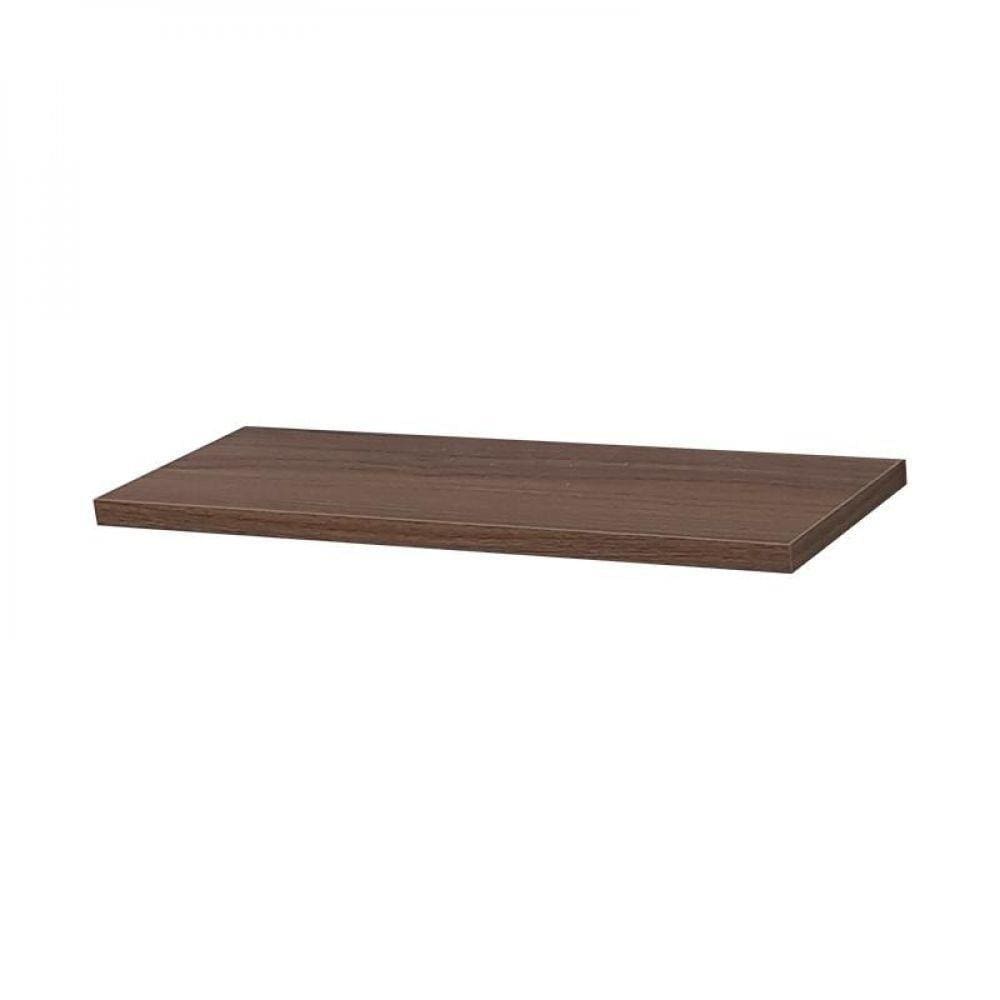 Prateleira 50 X 20cm Nogal Suporte Invisível