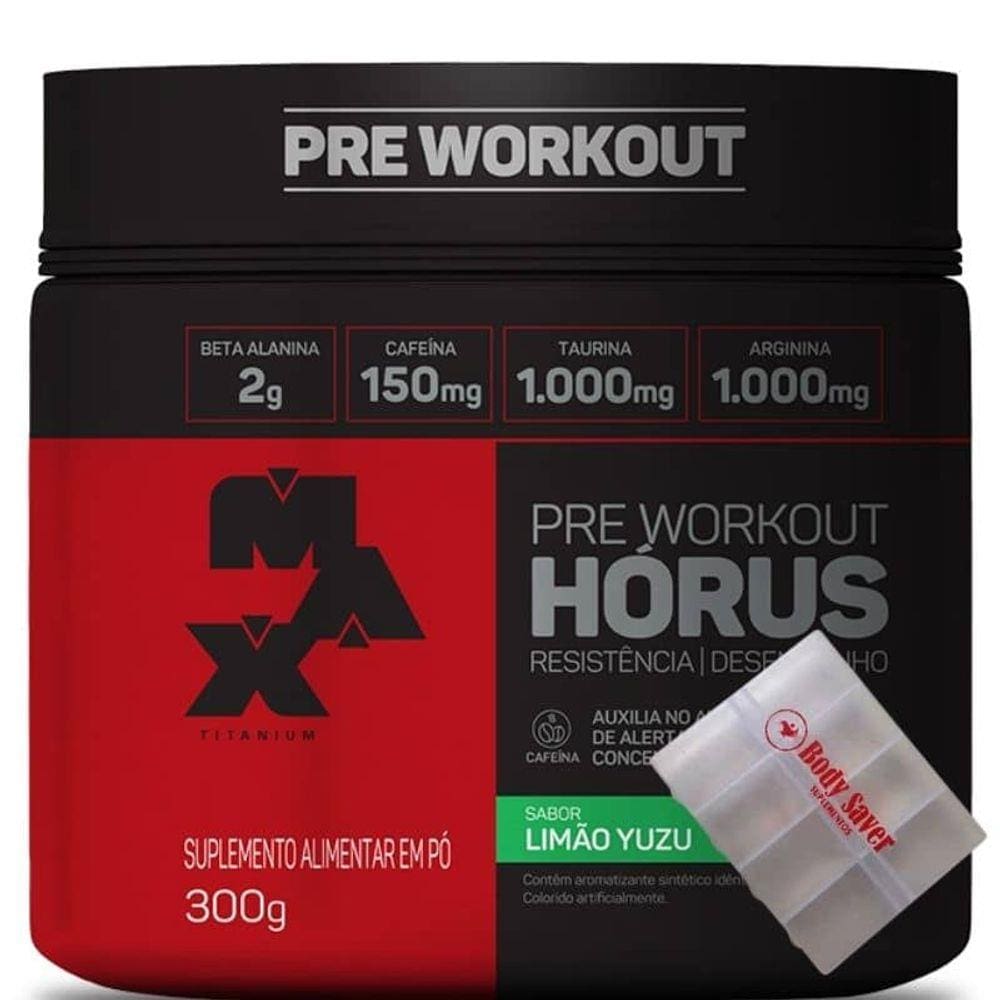 Horus - Pré Treino (300g) Max Titanium