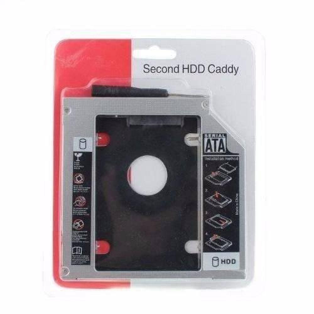 Case Adaptador Universal 9.5mm - Segundo Hd Ssd Sata Caddy