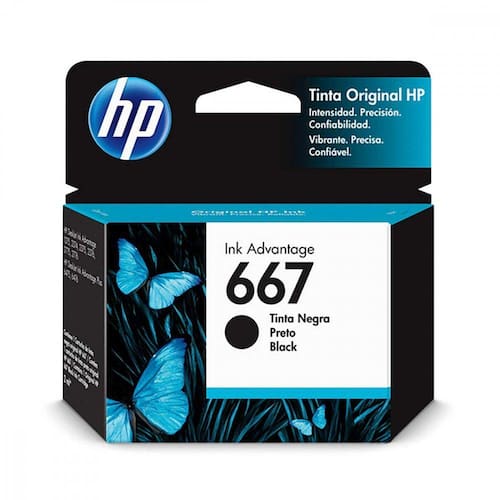 imagem-Cartucho De Tinta 667 3ym79ab Hp