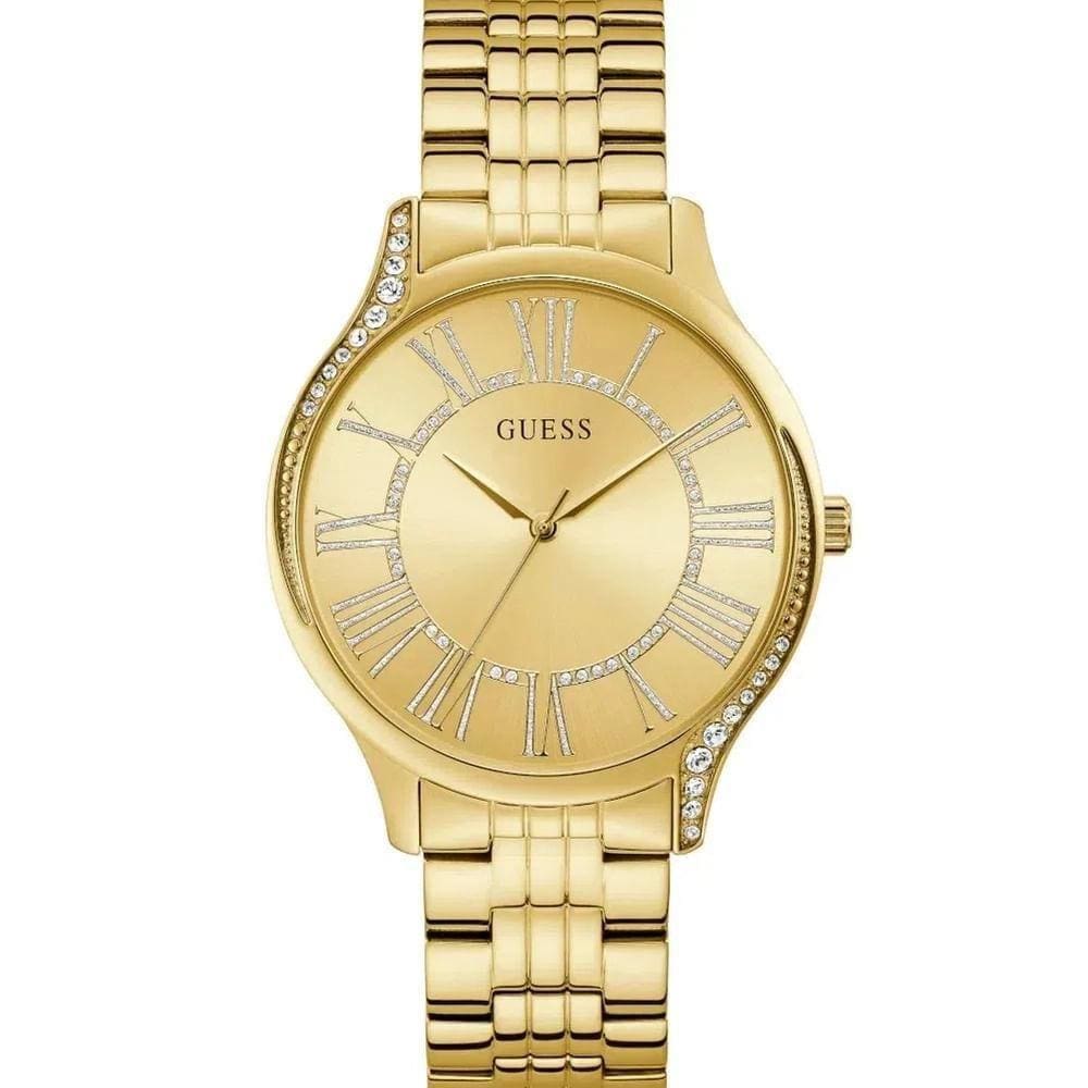 Relógio Guess Feminino Analógico Dourado- GW0024L2