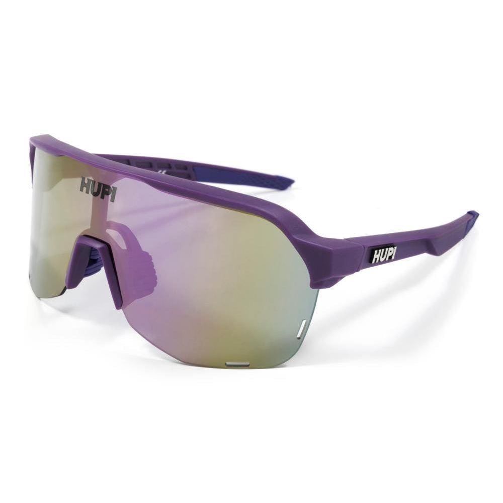 Óculos de Sol Bike e Corrida Hupi Huez Roxo - Lente Roxo Espelhado