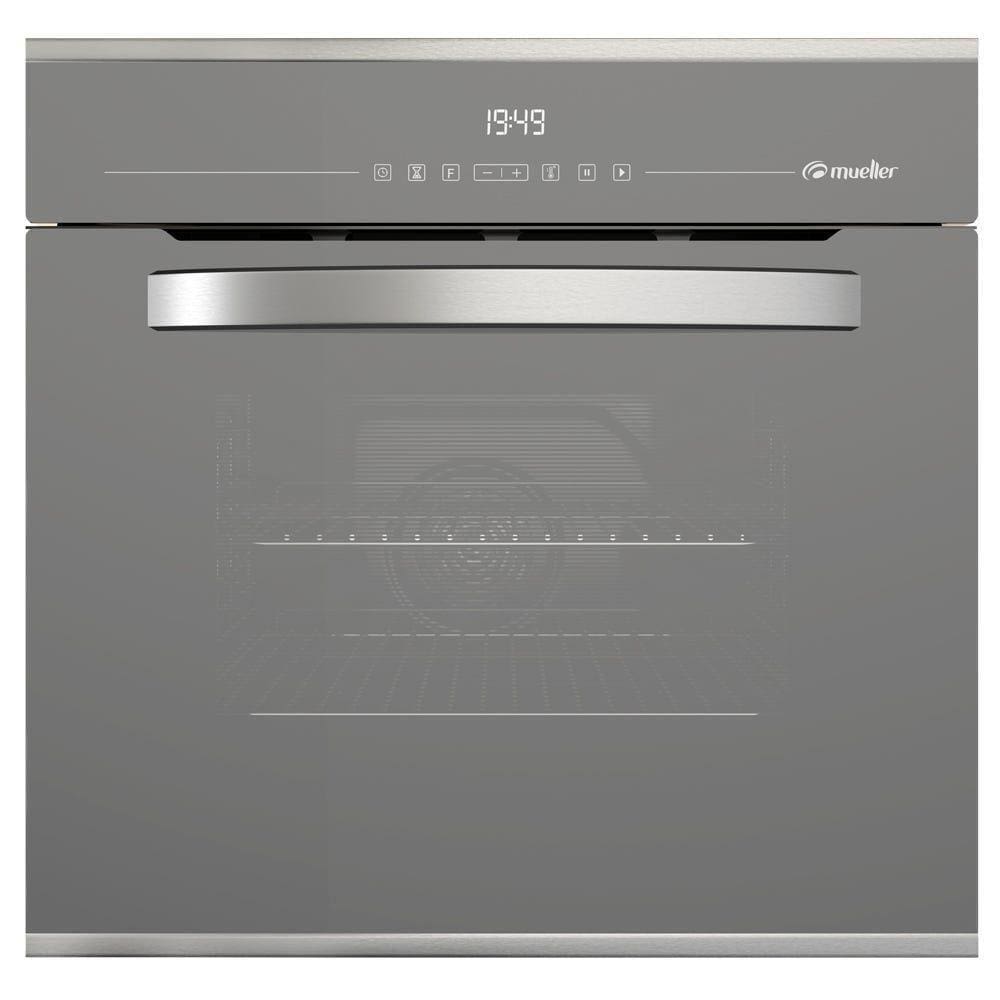 Forno Elétrico Digital de Embutir Mueller Espelhado 68L 220V