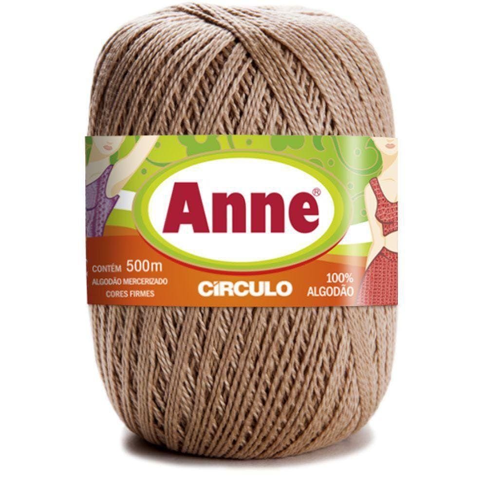 Linha Anne 500M 147,5G Amendoas 7650 Círculo