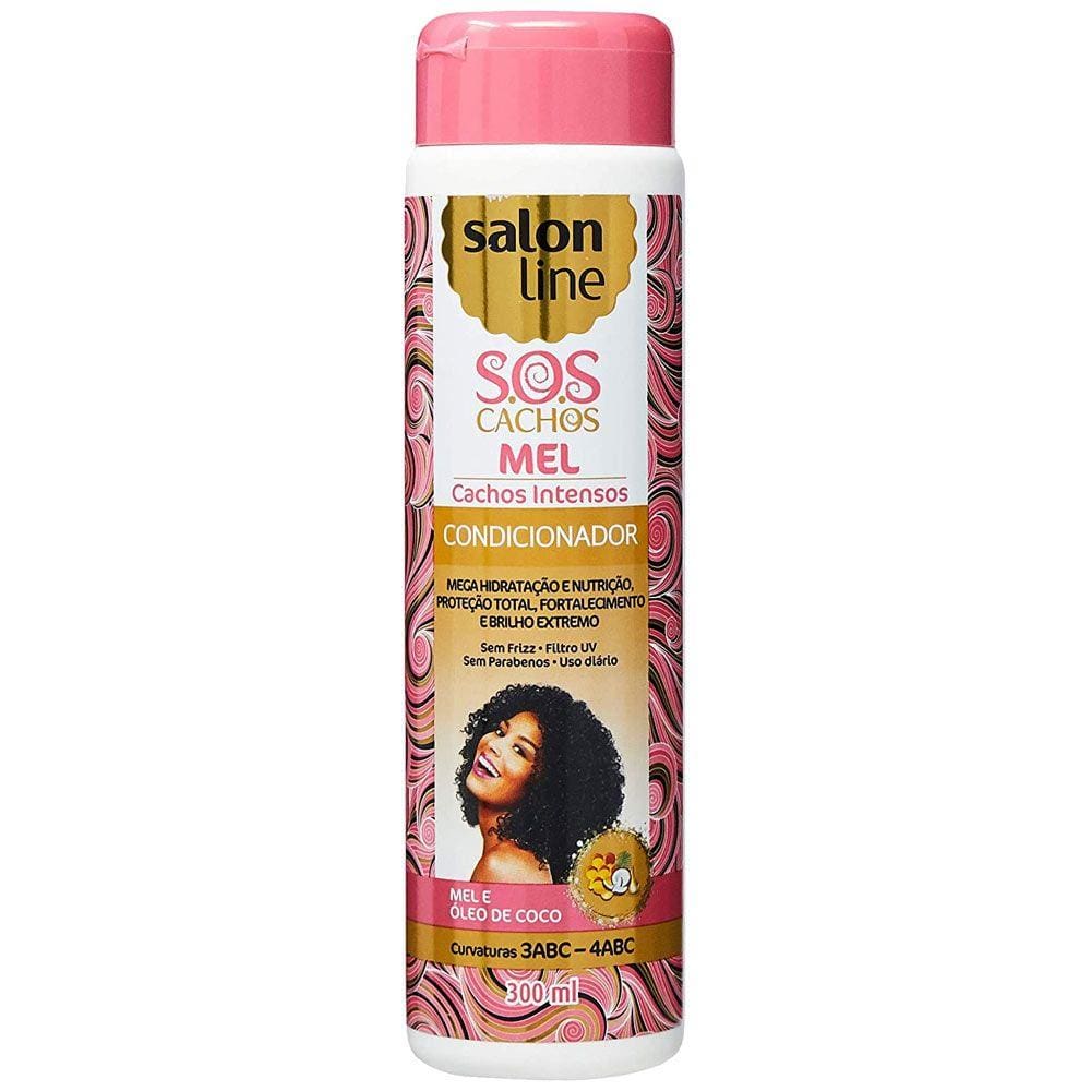 Salon Line SOS Cachos Intensos Mel Condicionador 300mL