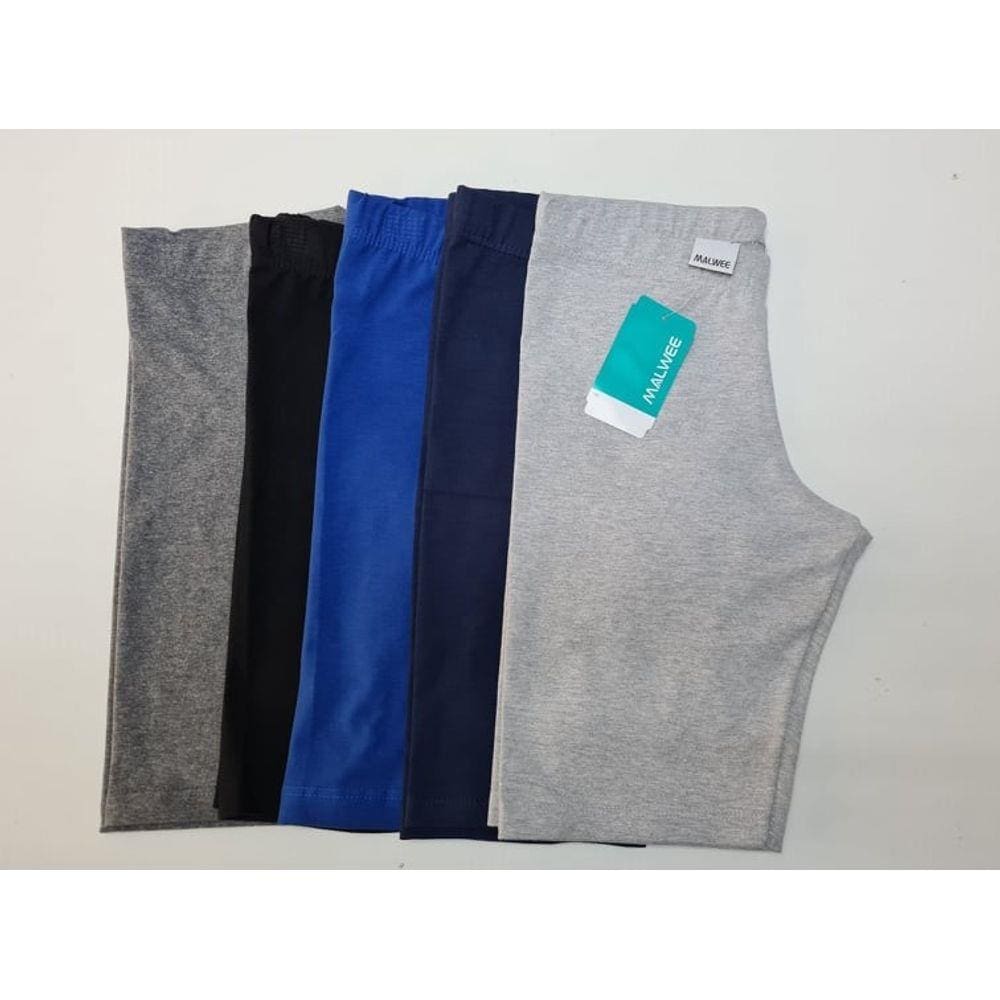 Bermuda Ciclista Cotton Lycra Adulto Malwee 9699.(A Peça)