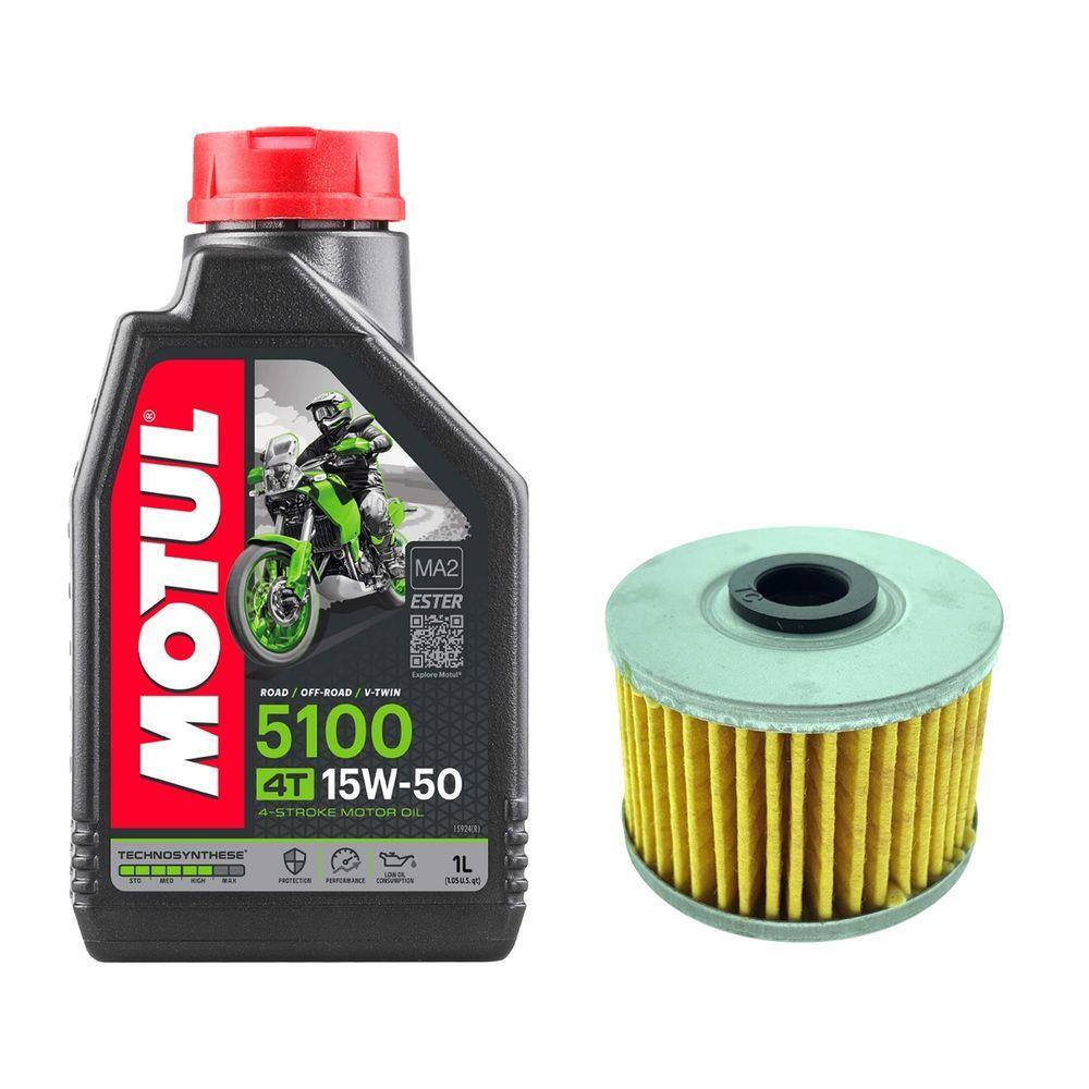Kit Filtro de Óleo com Óleo de Motor Crf 250f