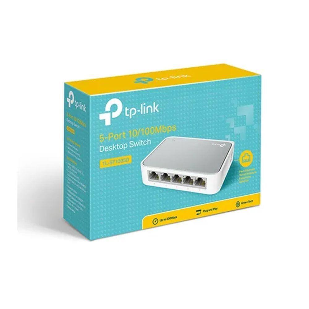 Switch Tplink 5 Portas 10/100 Fast Tl-Sf 1005D Tplink