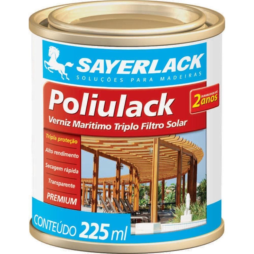 Verniz Poliulack Brilhante 0,9L Sayerlack