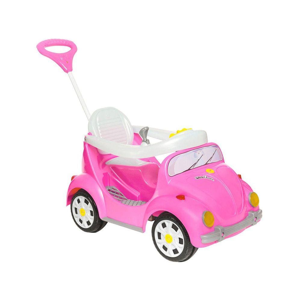 Quadriciclo Infantil com Pedal Fouks Rosa - Calesita 996