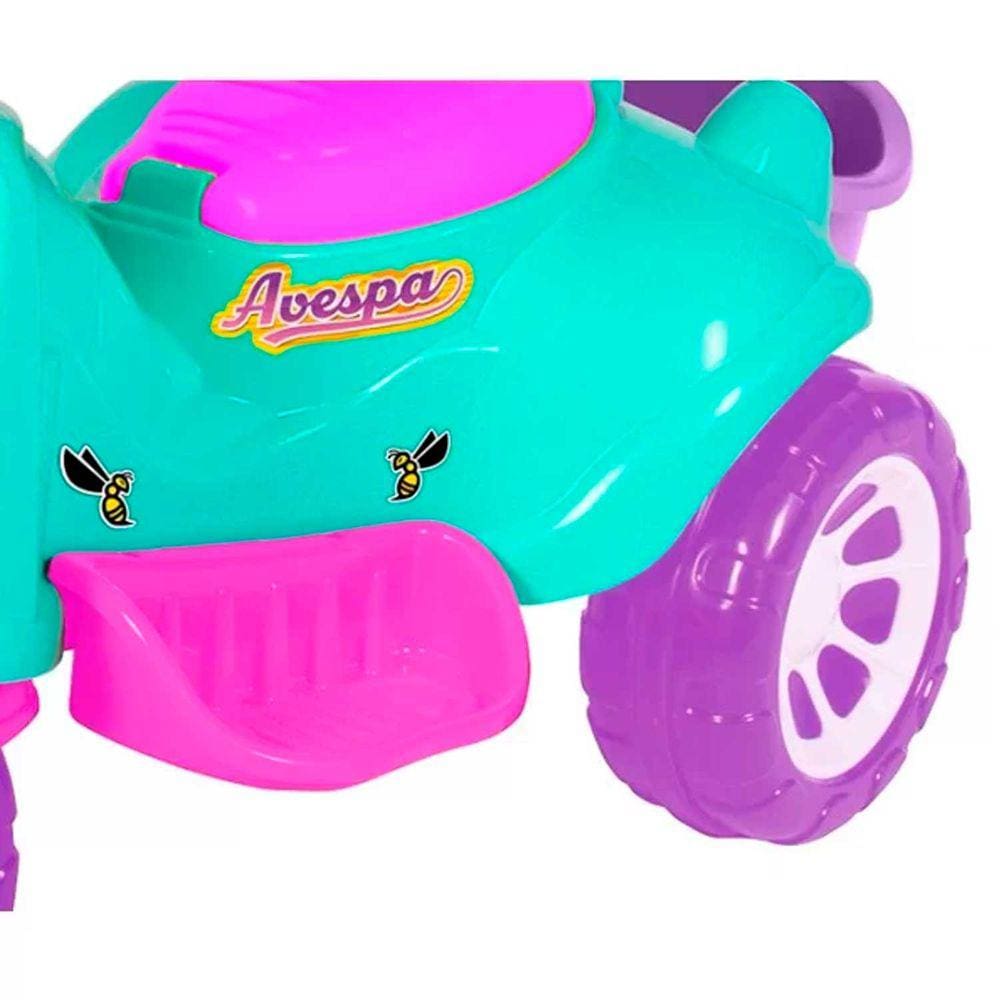 Triciclo A Pedal Infantil Feminino Avespa Maral Ref: 3173