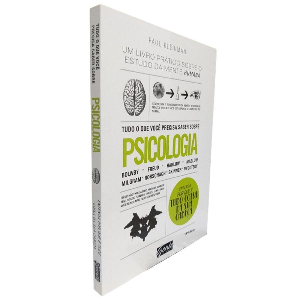 Livro Físico Tudo Que Você Precisa Saber Sobre Psicologia