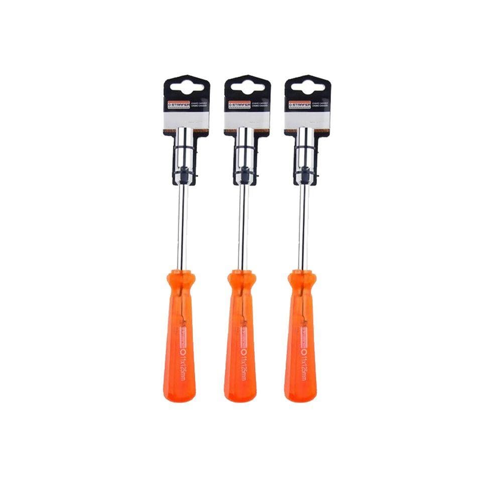 Kit Chave Canhão 3 peças (6, 7 e 8mm) Cromo Vanadio Starfer