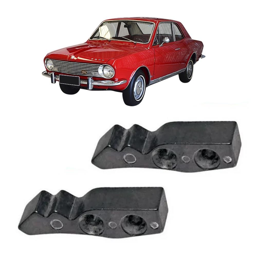 Par Batente Da Porta Corcel Belina 1 1969 Até 1977