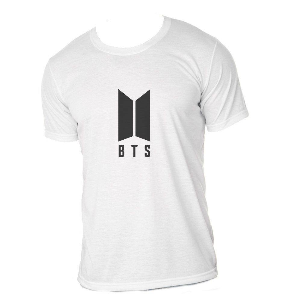 camisa do bts branca