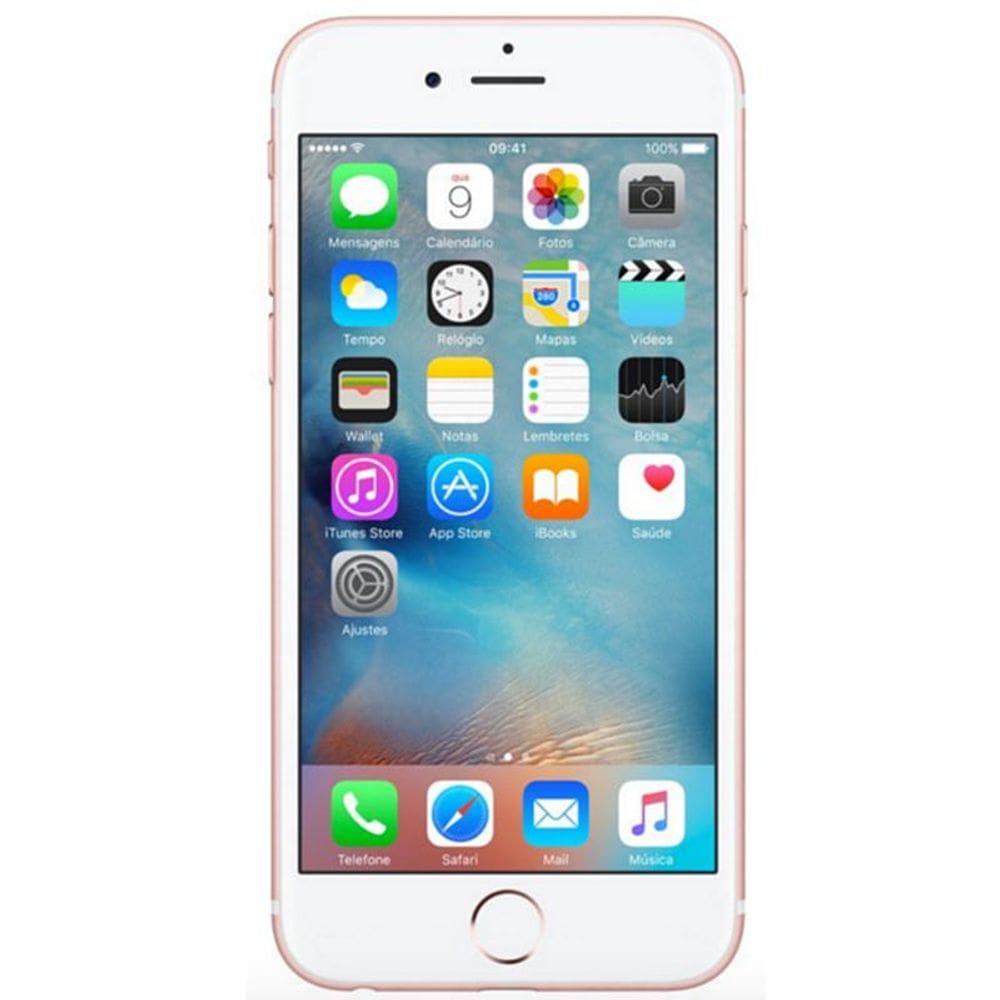 Usado: iPhone 6S 16GB Ouro Rosa Bom - Trocafone
