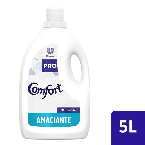 Amaciante Concentrado Comfort Profissional Puro Cuidado 5L Menor preço em Amaciante Concentrado Comfort Profissional Puro Cuidado 5L