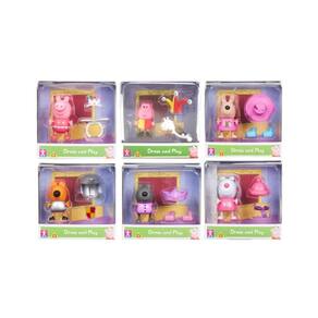 Casa Surpresa da Peppa Pig - Figura Surpresa - Telhado Pink SUNNY