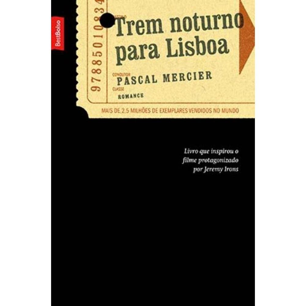 Trem Noturno Para Lisboa - Best Bolso
