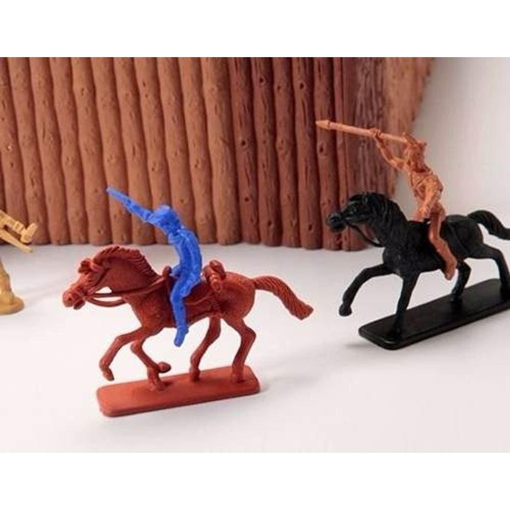 Forte Apache Batalha Jr Brinquedos Antigos Bonecos Gulliver