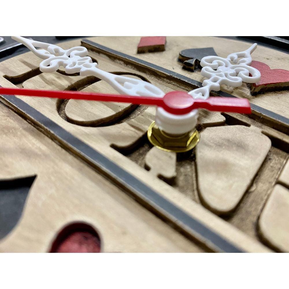 Relógio De Parede - Ficha de Poker - Fabricado No Brasil