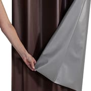 Cortina Blackout C/Voil 4,00m X 2,50m Tabaco