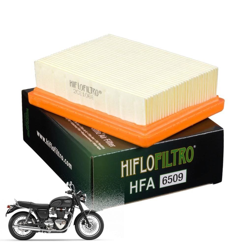 Filtro ar Hiflofiltro HFA6509 Triumph Bonneville T120 2016
