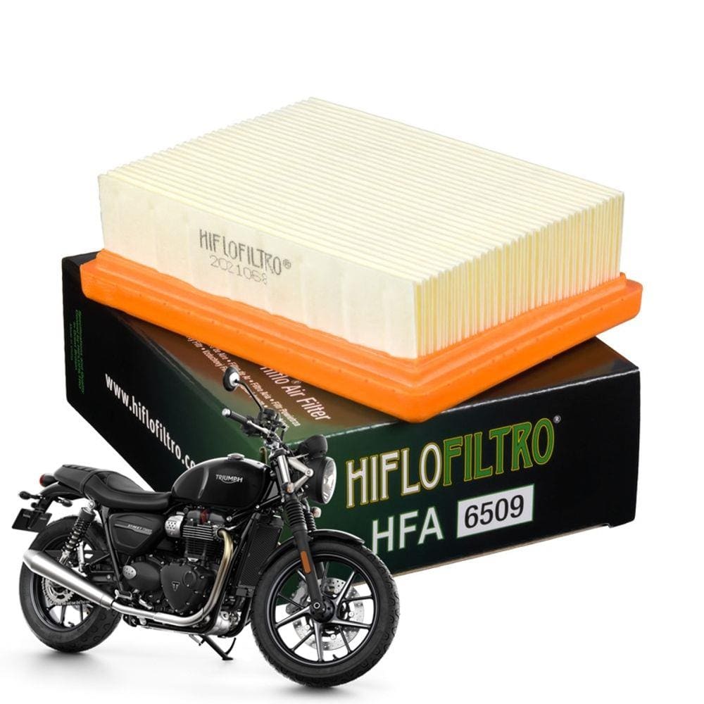 Filtro de ar Hiflofiltro HFA6509 Triumph Street Twin 2018