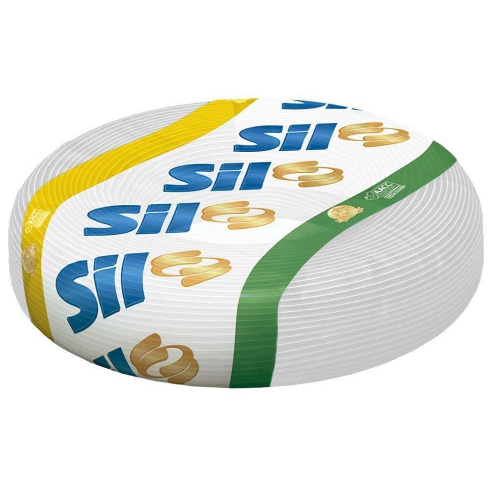 Fio Cabo Flexível Sil 750V 2,50Mm Branco 50M