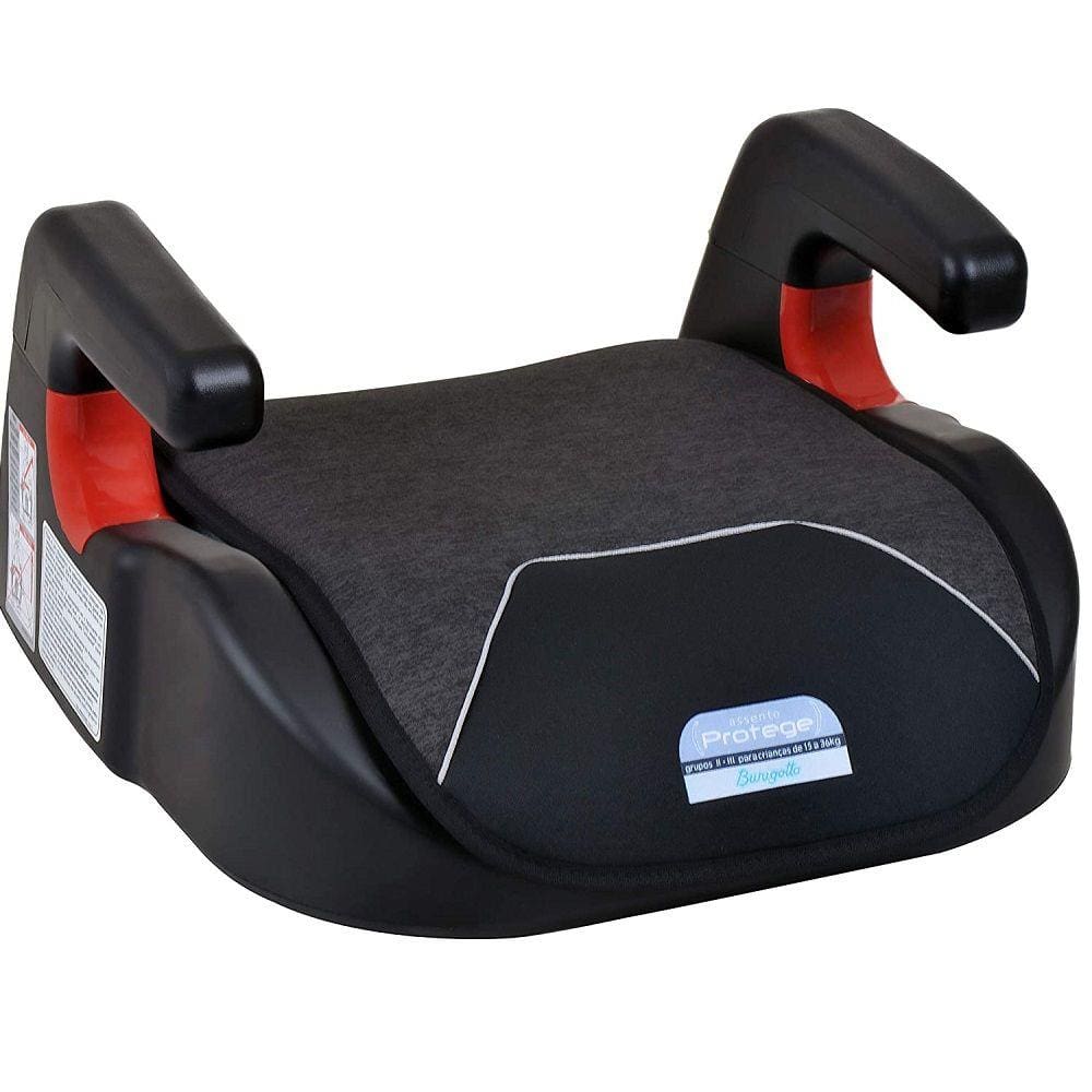 Assento P/ Carro Burigotto Protege Preto Mescla - Até 36Kg