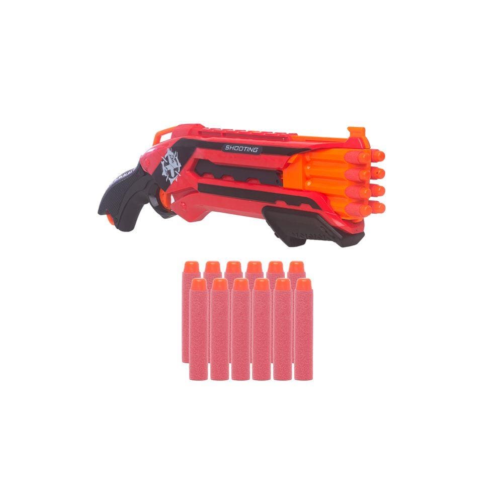 Brinquedo Hero Espingarda Com 12 dardos de Espuma