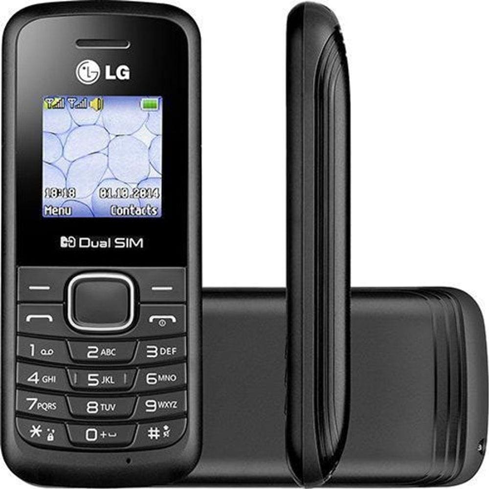 Celular Simples Dual Chip Lg B220 Área Rural 32Mb 2G Rádio Fm