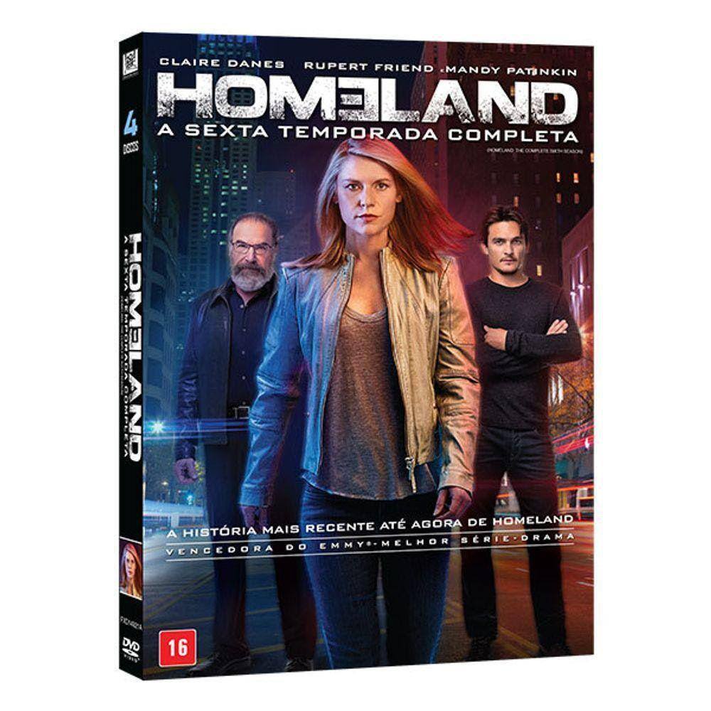 Dvd - Homeland 6° Temporada Completa