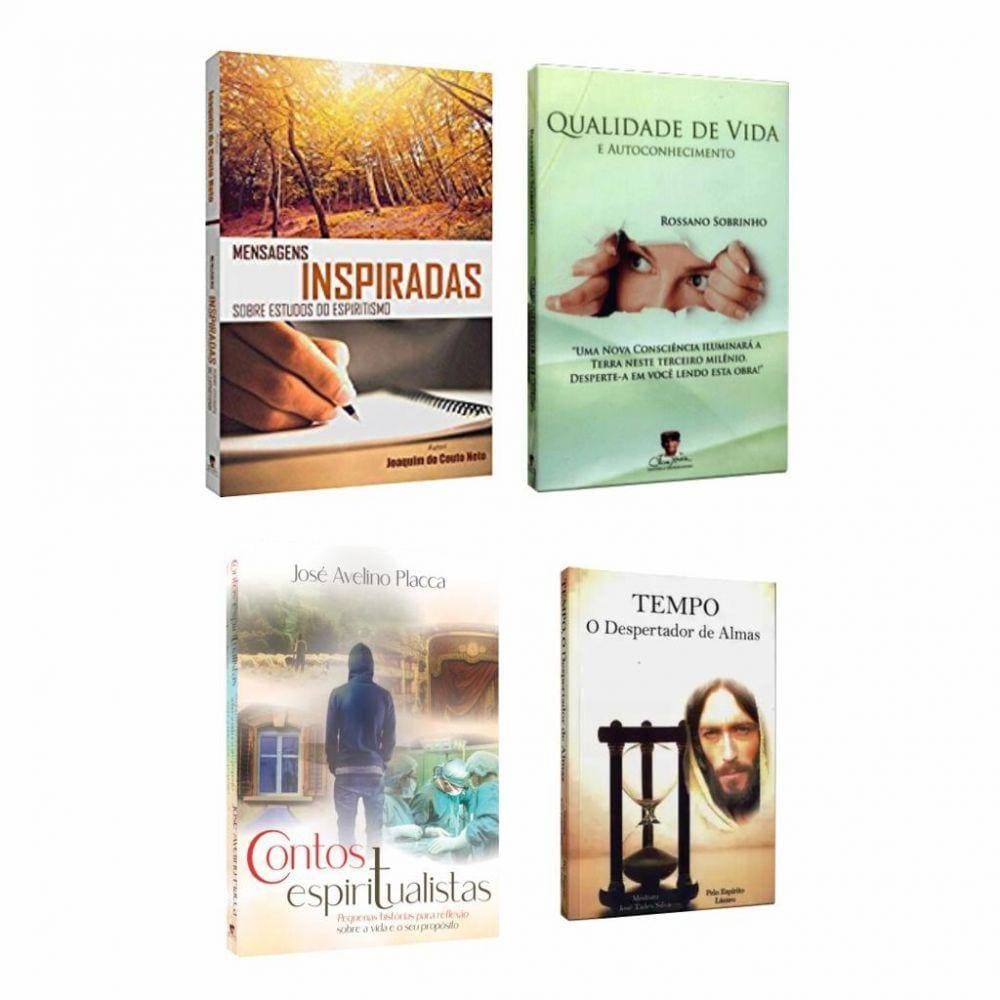 Combo Para O Culto No Lar Com 4 Livros